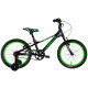 Велосипед AL 18" Formula Kid SLIM BH рама-9" чорний з зеленим 2026