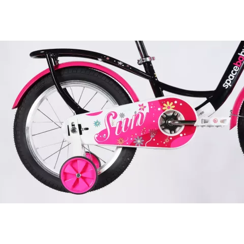 Велосипед ST 16" SPACE KID SUN BH рама-9" чорний з рожевим 2026