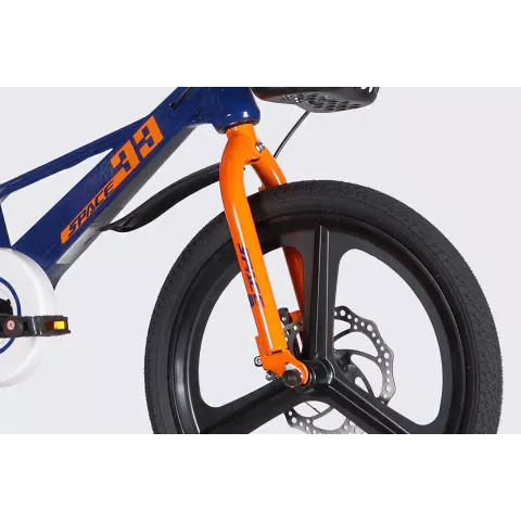 Велосипед MG 18" SPACE KID ORION DD рама-10" синiй з помаранчевим 2026