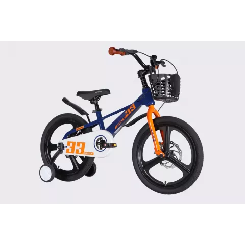 Велосипед MG 18" SPACE KID ORION DD рама-10" синiй з помаранчевим 2026