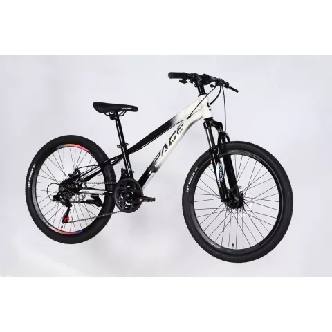 Велосипед ST 24" SPACE MARS DD FR рама-11" чорний з білим 2026