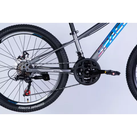 Велосипед ST 24" SPACE MARS DD FR рама-11" синьо-сірий 2026