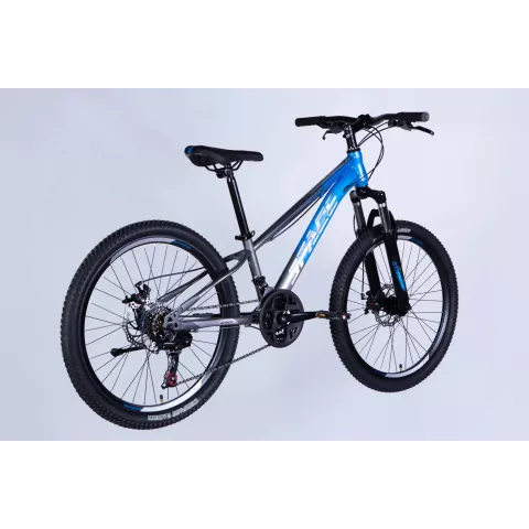 Велосипед ST 24" SPACE MARS DD FR рама-11" синьо-сірий 2026