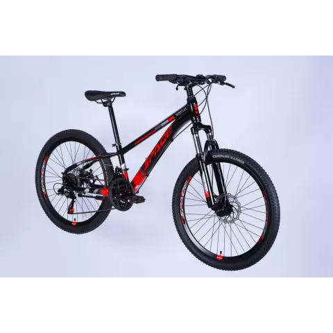 Велосипед AL 24" SPACE MERCURY DD FR рама-11" чорно-червоний 2026