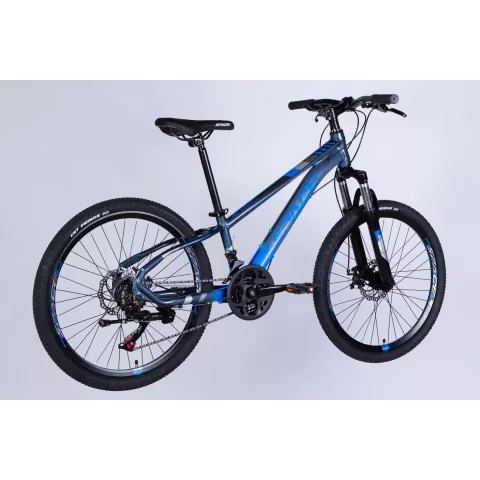 Велосипед AL 24" SPACE MERCURY DD FR рама-11" сіро-синій 2026
