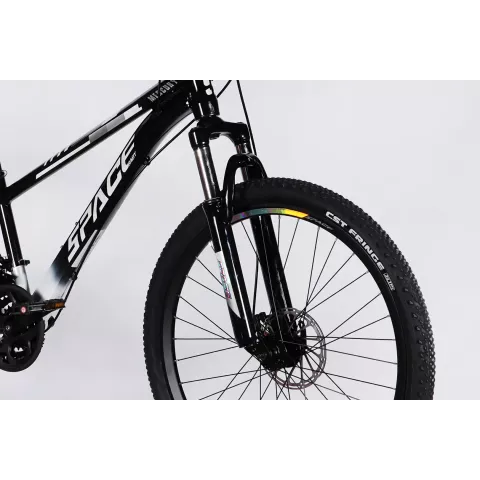 Велосипед AL 26" SPACE MERCURY DD FR рама-13" чорно-білий 2026