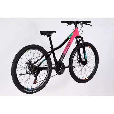 Велосипед ST 26" SPACE AURORA DD FR рама-13" рожево-чорний 2026