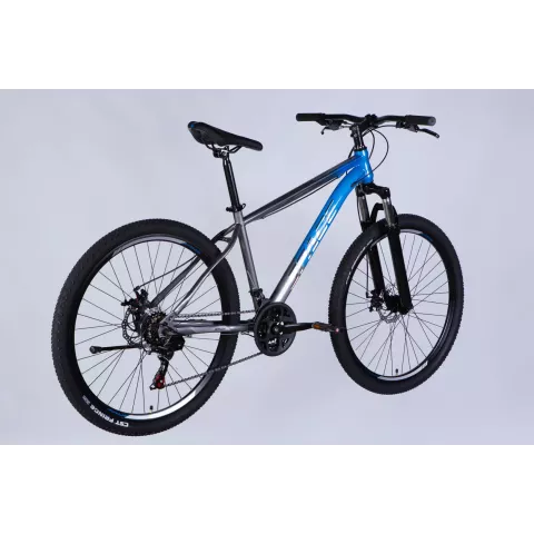 Велосипед ST 27.5" SPACE MARS DD FR рама-17" синьо-сірий 2026