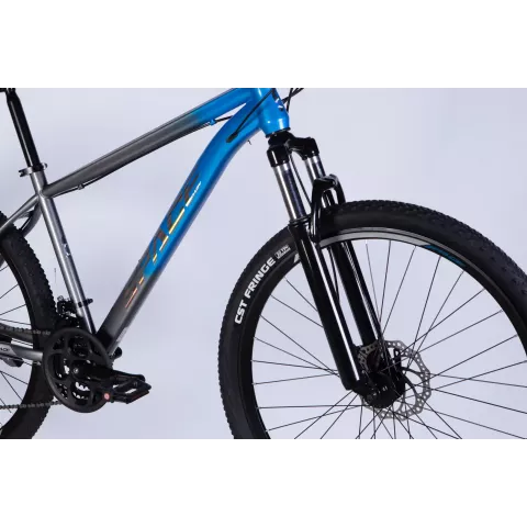 Велосипед ST 27.5" SPACE MARS DD FR рама-17" синьо-сірий 2026