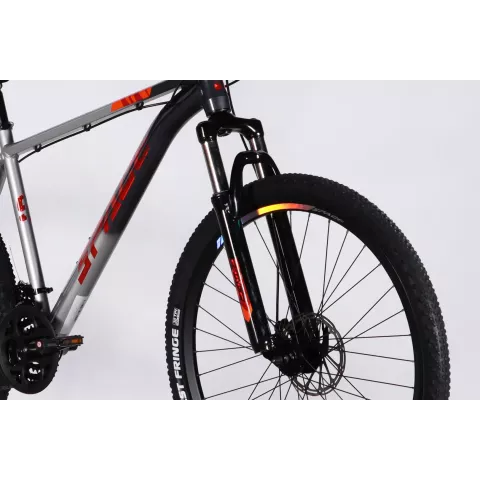 Велосипед AL 27.5" SPACE PHAETON DD FR рама-19" сіро-сріблястий 2026