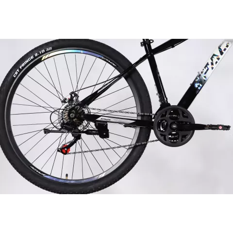 Велосипед ST 29" SPACE MARS DD FR рама-16" чорний з білим 2026