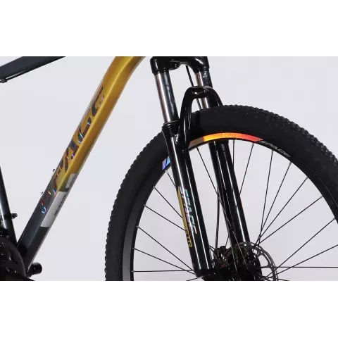 Велосипед ST 29" SPACE MARS DD FR рама-18" золотисто-чорний 2026