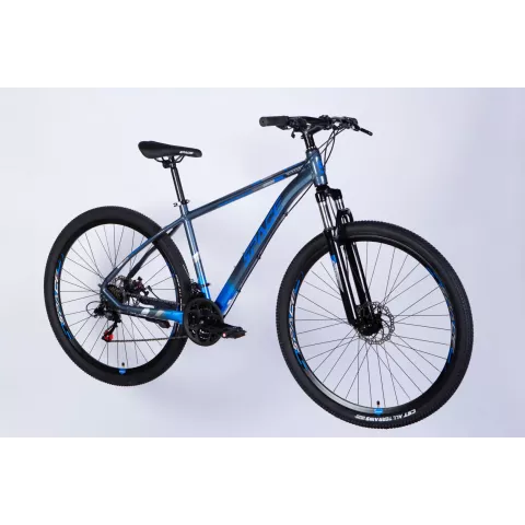 Велосипед AL 29" SPACE MERCURY DD FR рама-18" сіро-синій 2026