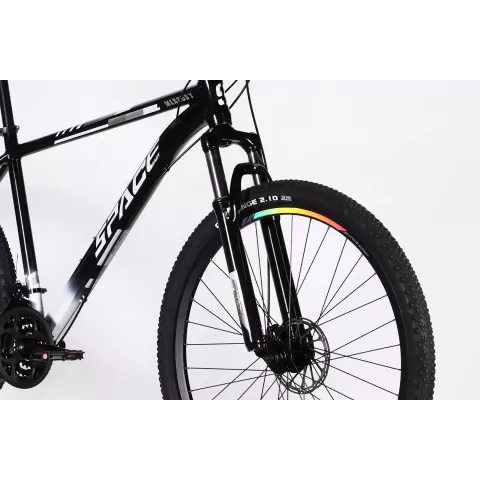 Велосипед AL 29" SPACE MERCURY DD FR рама-20" чорно-білий 2026